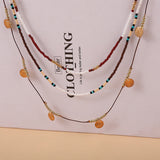 Bohème Necklace with Pearls