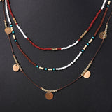 Bohème Necklace with Pearls