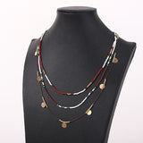 Bohème Necklace with Pearls