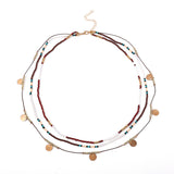 Bohème Necklace with Pearls