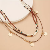 Bohème Necklace with Pearls
