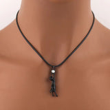 Colar Vintage com Pendente de Gato