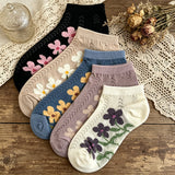 Meias Florais Casuais