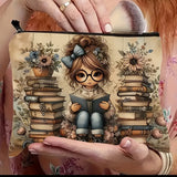 Bolsa com Estampa de Menina Adorável