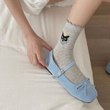 Meias Vintage Estilo Casual