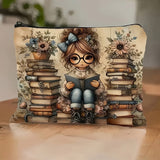 Bolsa com Estampa de Menina Adorável