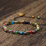 Bracelete Étnico Artesanal em Tecido