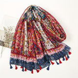 Cachecol Floral Vintage