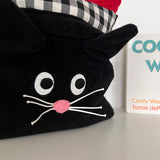 Casaco Casual com Estampa de Gato