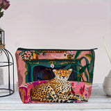 Casaco Vintage com Estampa de Leopardo