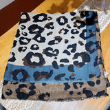 Cachecol Casual com Estampa de Leopardo