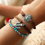 Pulseira Vintage de Estilo Étnico