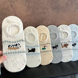 Meias com Estampas de Animais de Desenho Animado