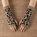 Luvas Térmicas com Estampa de Leopardo