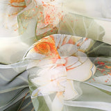 Elegante Cachecol com Estampa Floral