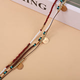 Bohème Necklace with Pearls