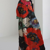 Vestido Floral Rosa de Verão