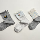 Meias Vintage Estilo Casual