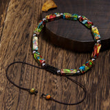 Bracelete Étnico Artesanal em Tecido
