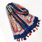 Cachecol Floral Vintage