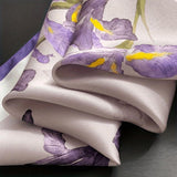 Écharpe Vintage à Motif Floral