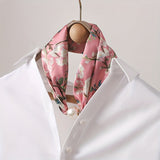 Cachecol Floral Vintage Estampado
