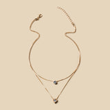 Colar Vintage Bohêmio com Pendente