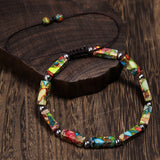 Bracelete Étnico Artesanal em Tecido