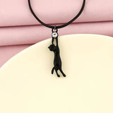 Colar Vintage com Pendente de Gato