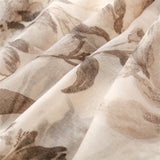 Cachecol Vintage com Estampa Floral