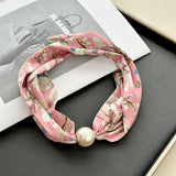 Cachecol Floral Vintage Estampado