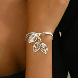 Pulseira Vintage com Folhas