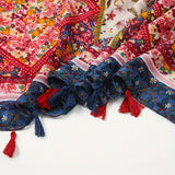 Cachecol Floral Vintage
