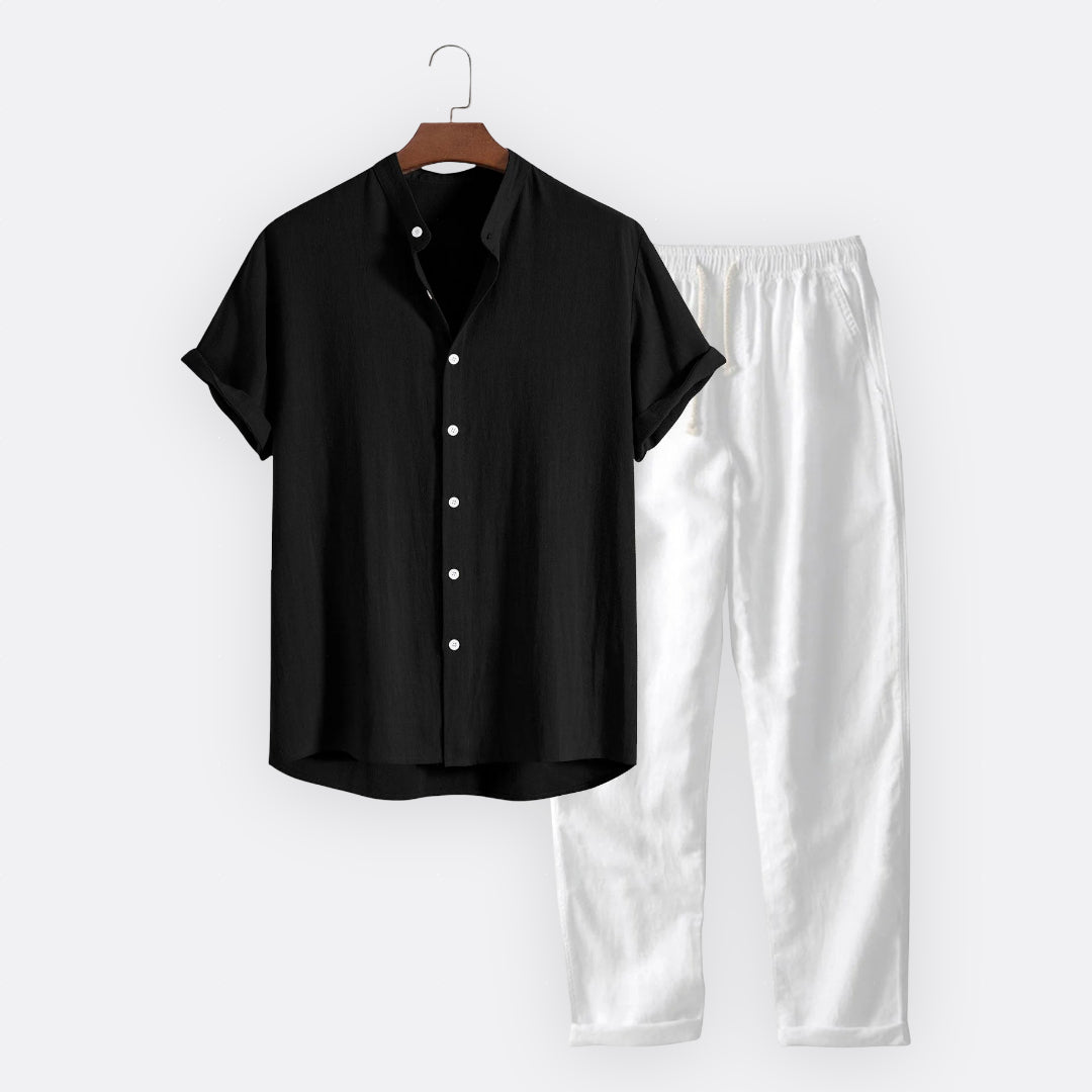 Tomás - Conjunto Masculino em Linho