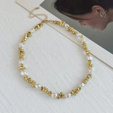 Colar Bohêmio com Pérolas