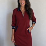 Zosia | Vestido Elegante de Manga Longa