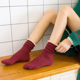 Meias Vintage Estilo Casual
