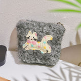 Carteira com Estampa de Gato Cartoon