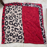 Cachecol Casual com Estampa de Leopardo