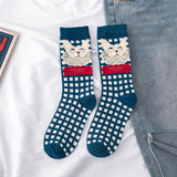 Meias Vintage Estilo Casual