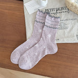 Meias Estampadas com Estilo Descontraído