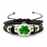 Pulseira de Trevo de Quatro Folhas