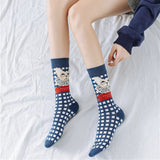 Meias Vintage Estilo Casual