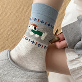 Meias com Estampas de Animais Divertidos