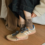Meias Vintage Estilo Casual