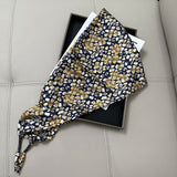 Elegante Cachecol com Estampa Floral