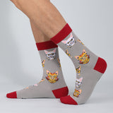 Meias Vintage com Estampa de Animais