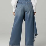 Amélia - Calças de Denim Envolventes
