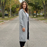 Brixley | Cardigan Longo com Zíper