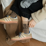Meias Vintage Estilo Casual